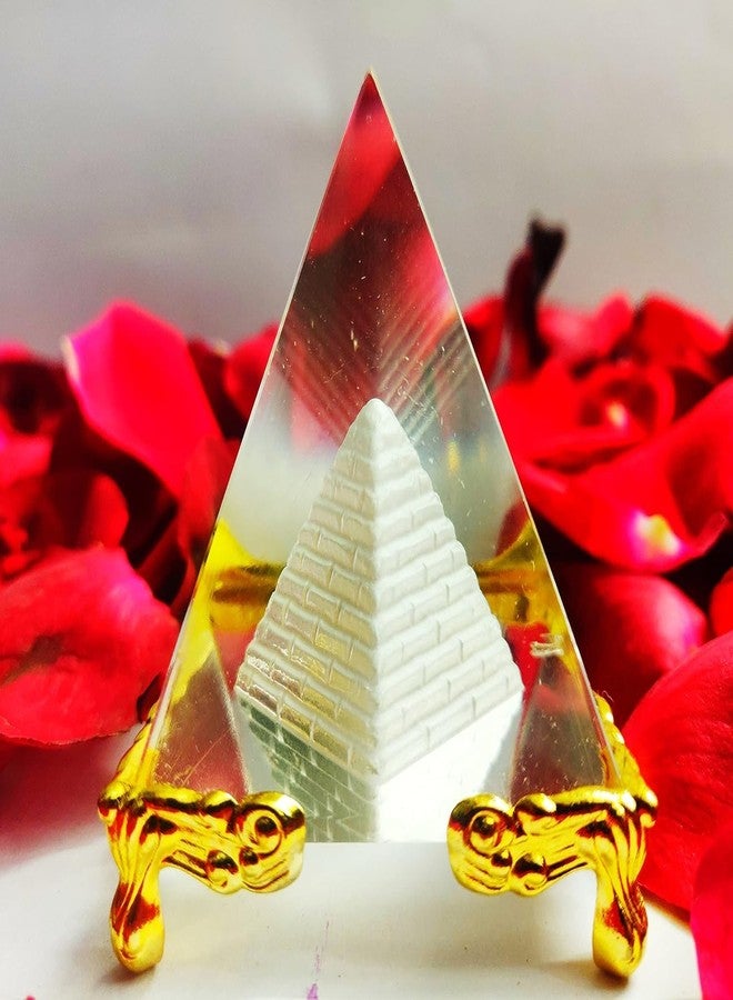 Crazy Sutra Feng Shui Power Combo Education Tower with Crystal Pyramid - Best for Positive Energy Prosperity Success Career and Luck - Image 3